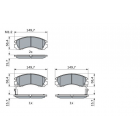 BP279 piduriklotsid