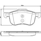 Piduriklotsid esi Bosch BP291