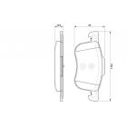 Piduriklotsid esi Bosch BP291