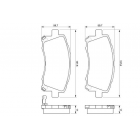 BP413 piduriklotsid