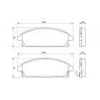 BP427 piduriklotsid