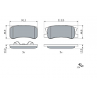 BP429 piduriklotsid