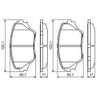 BP430 piduriklotsid