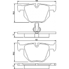 BP472 piduriklotsid