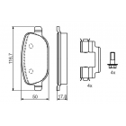 BP479 piduriklotsid ALFA