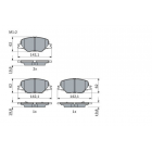 BP2491 piduriklotsid esisild
