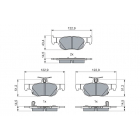piduriklotsid taga Mazda3 18-