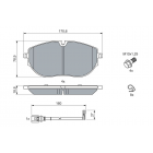BP2792 esipiduriklotsid T6