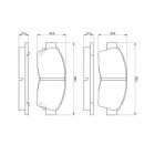 piduriklotsid Bosch Toyota