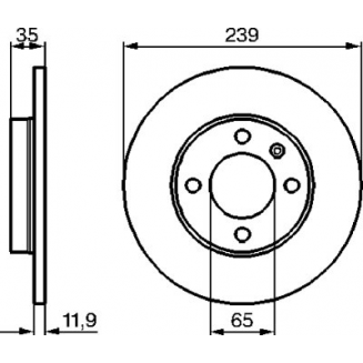 BD025 piduriketas, 0986478011
