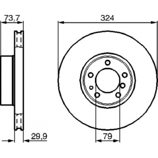 BD033 piduriketas, 0986478024