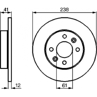 BD094 piduriketas, 0986478105