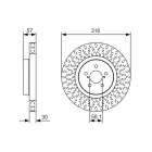 Brake disc Subaru (lubricated)