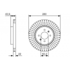 BD2006 front disc KiaRio