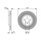 front brake disc MB GLE W166
