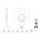 brake disc front Jaguar,LandRover15-