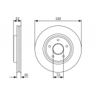 Front brake disc BOSCH