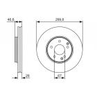 BD1876 brake disc front W203