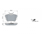 piduriklotsid Bosch BP378