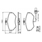 piduriklotsid Bosch