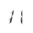 piduriklotsid esi Bosch Yaris