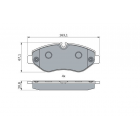 BP1031 piduriklotsid BOSCH