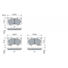 BP1064 piduriklotsid