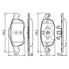 Piduriklotsid Bosch esisild BP1170