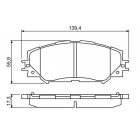 BP1303 piduriklotsid