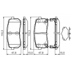 piduriklotsid Kia 15-