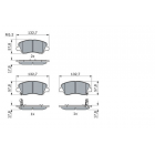 BP1484 piduriklotsid Kia-Hyundai 15-