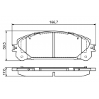 BP1681 piduriklotsid Bosch