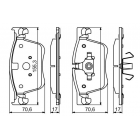 BP1691 piduriklotsid Bosch esi