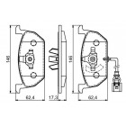 BP1736 piduriklotsid Bosch