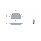 piduriklotsid taga Renault 15-