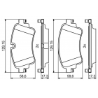 BP2007 piduriklotsid Bosch PL