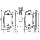 BP1520 piduriklotsid Bosch ANDURIGA