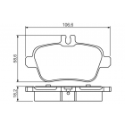 piduriklotsid W176 taga