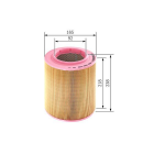 Air filter S9795
