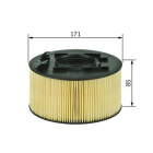 Air filter S3093