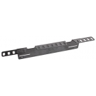 Lisävalokehys 606x3mm musta rekisterikilven takana