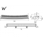 Kaukovalot LED Wave 500 105W 45 8400lm