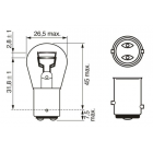 Bosch P21/5W 12V 21/5W BAY15d Pure Light