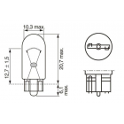 Bosch W5W 12V 5W W2.1x9.5d Pure Light