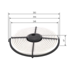 Air filter S9122