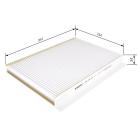 cabin filter M2037