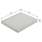 Cabin filter M2038