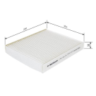 Cabin filter M2075
