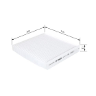 Cabin filter M2274