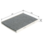Cabin carbon filter R2312